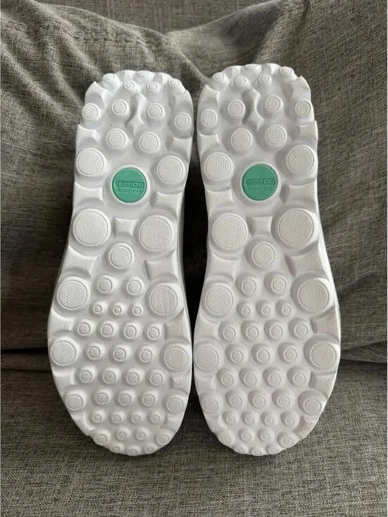 Skechers Slip Ins Go Walk Travel Kiana Womens 11 White 124770 Hands Free New - Picture 7 of 14